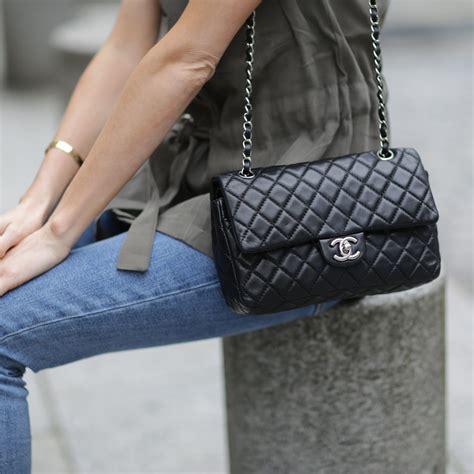 chanel flap strap|Chanel flap bag vs double.